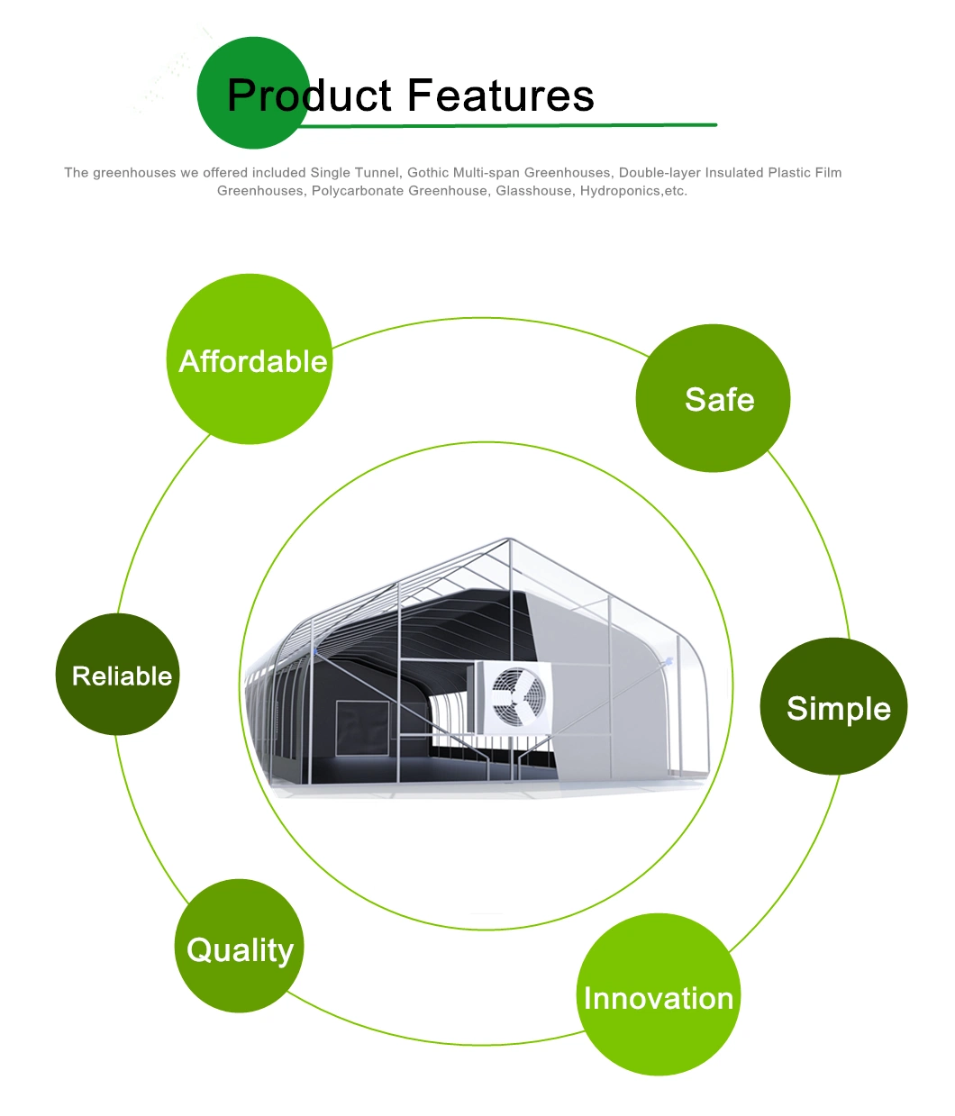 Fully Automated Light Deprivation Greenhouses DEP Greenhouse Blackout System