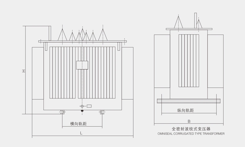 S11-M-30~2500kVA Oil Transformer Three-Phase Three-Dimensional Coil Core Oil &ndash; Immersed Transformer Power Distribution Cabinet