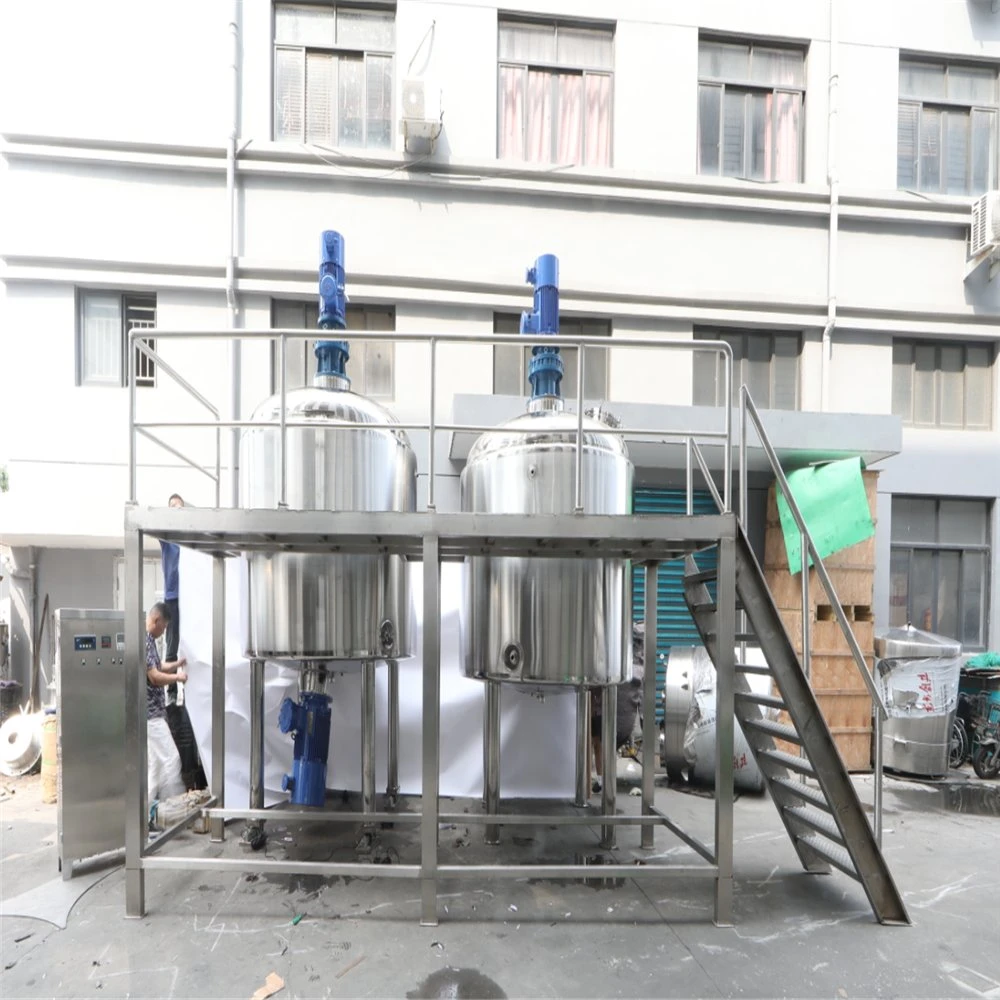 Stainless Steel Hand Gel Sanitizer Liquid Soap High Shear Speed Mixing Emulsifying Tank