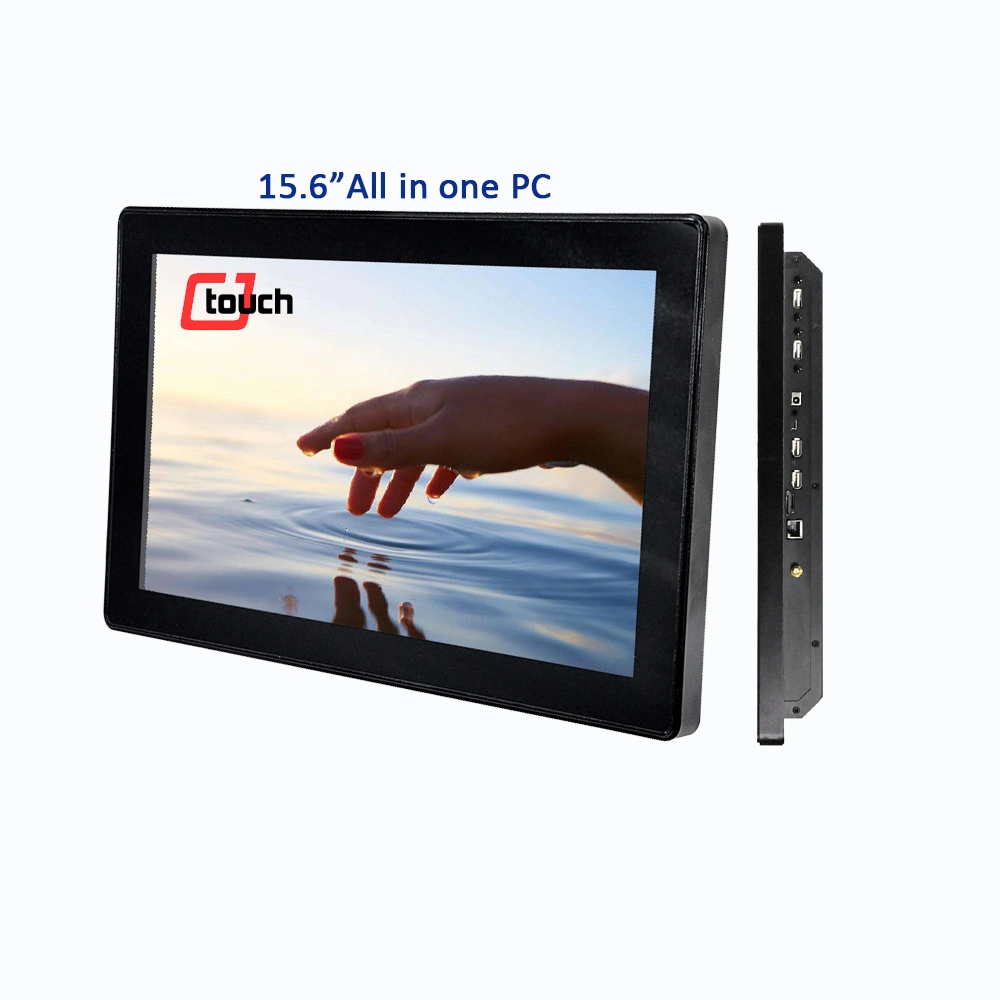 All-in-One PC 10.1 Inch Industrial Panel PC Embedded Mounted Metal Frame Industrial Computer