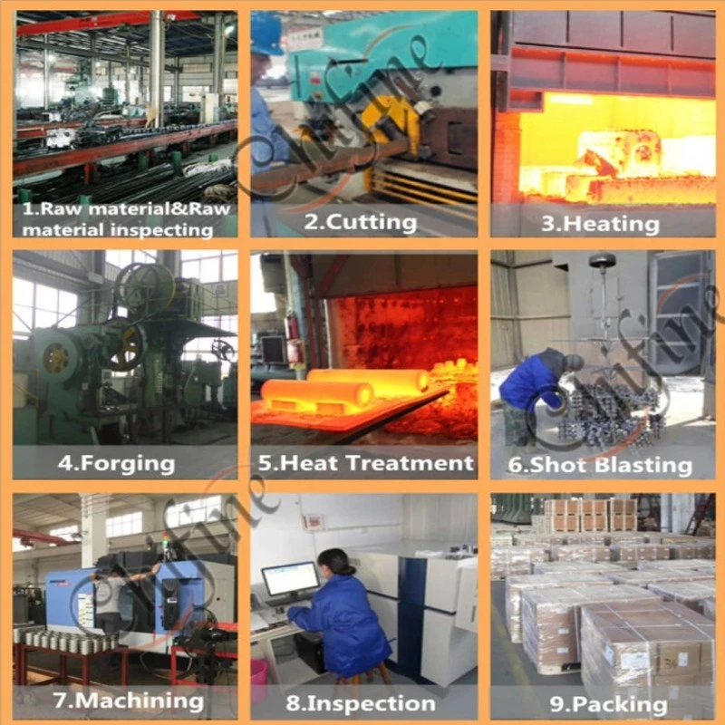 High Precision Metal Hot Die Forging Parts Supplier