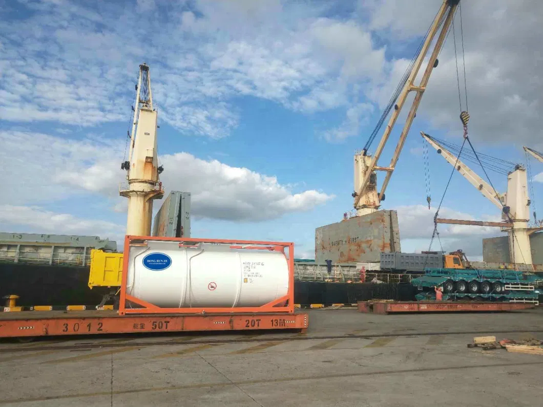 T14 Un Portable Tanks for Offshore Ship Transport 55% Hydrofluoric Acid Un1790, 38% Hydrochloric Acid Un1789 (21KL 20FT 22K2 ISO TANK CONTAINER)