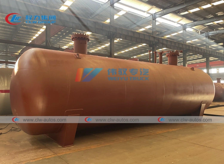 50cbm 25tons Antirust Asphalt Glass Fiber Painting Anticorrosive Buried Under Ground LPG Gas Storage Tank for Underground LPG Gas Station