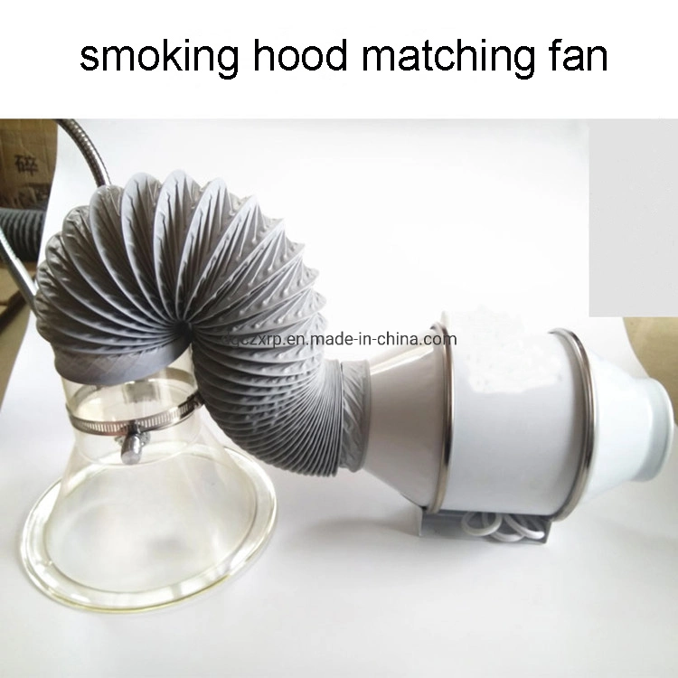 Plastic Transparent Assembly Line Smoking Suction Vent Exhaust Gas Collecting Hood Ventilation