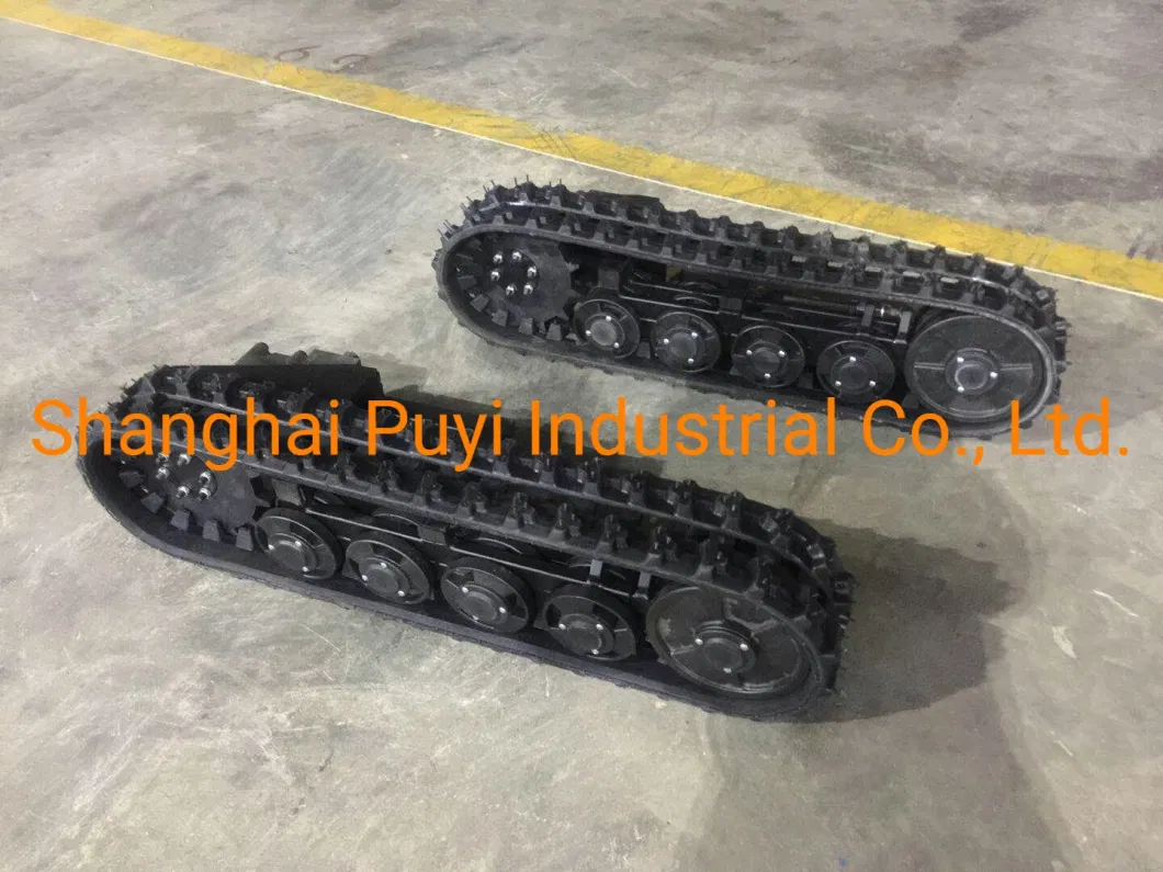 7km/H Rubber Tracked System for Moving Platform Dp-Fjql-148