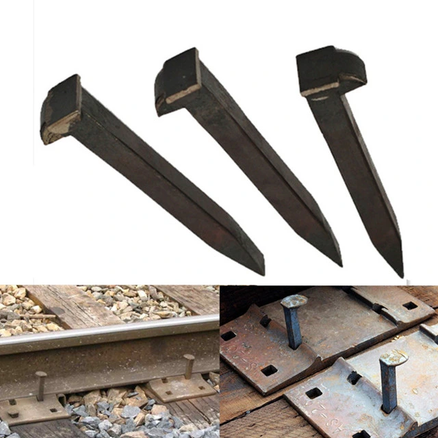 Railway Accessories Steel Hot Sale Railroad Dog Spikes Track Maintenance and Build