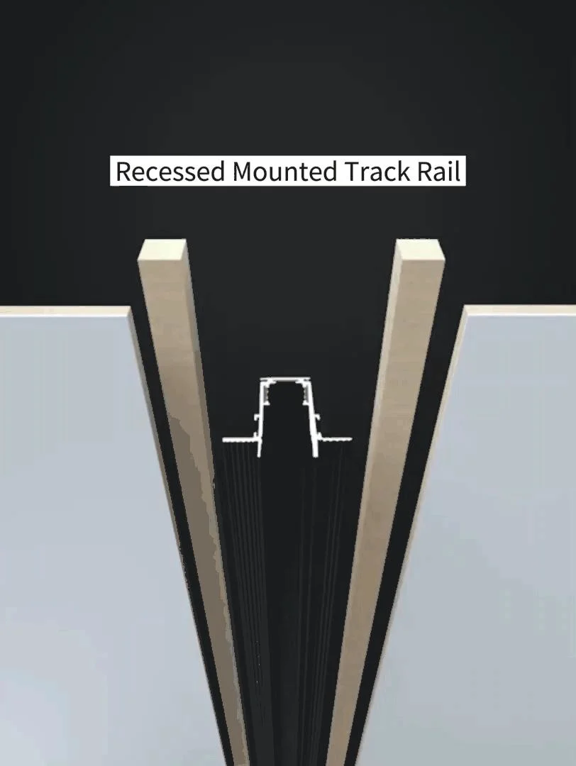 Ultrathin Magnetic Track Light Open Installation Spotlight Linear 48V LED Magnetic Rail Lighting System