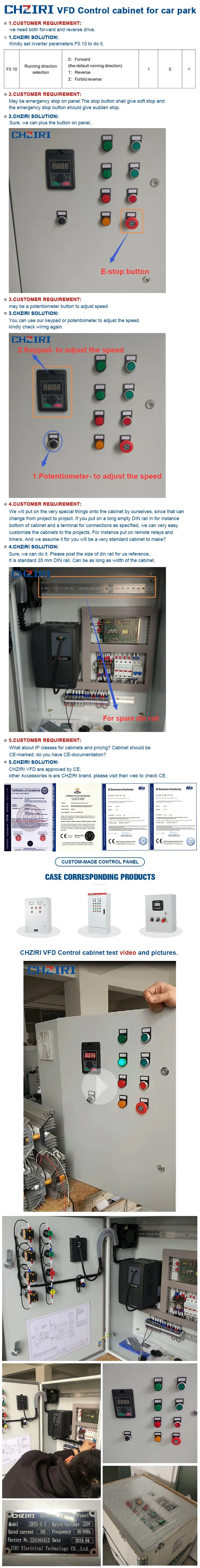AC Frequency Conversion Control Cabinet for Power Industry
