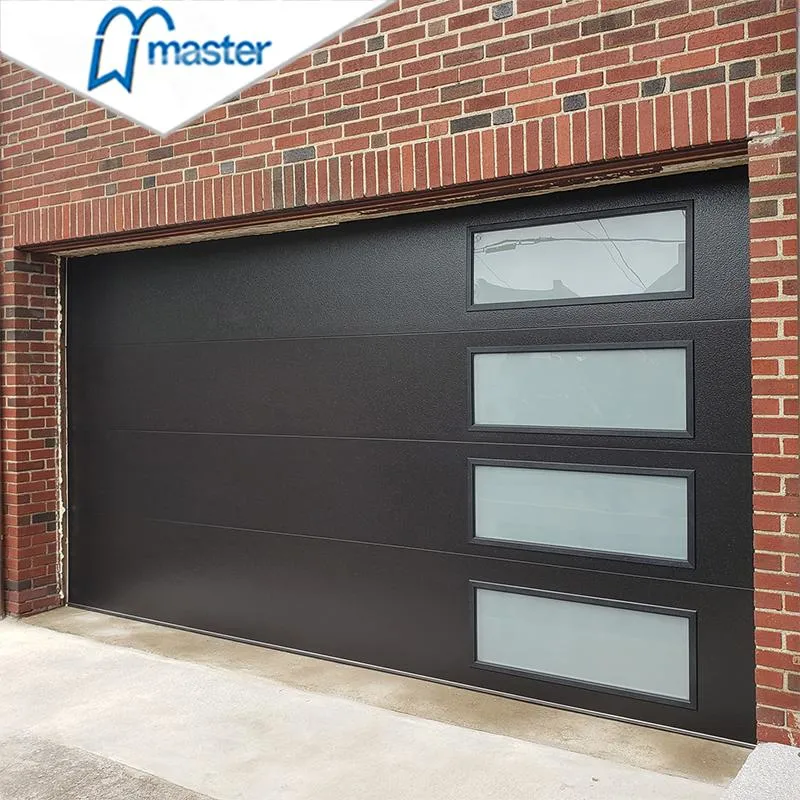 CE Approved Hot Sale Sandwich Panel Modern Design Residential Commercial Industrial Electric Foamed Automatic Sectional Overhead Steel Insulated Garage Doors