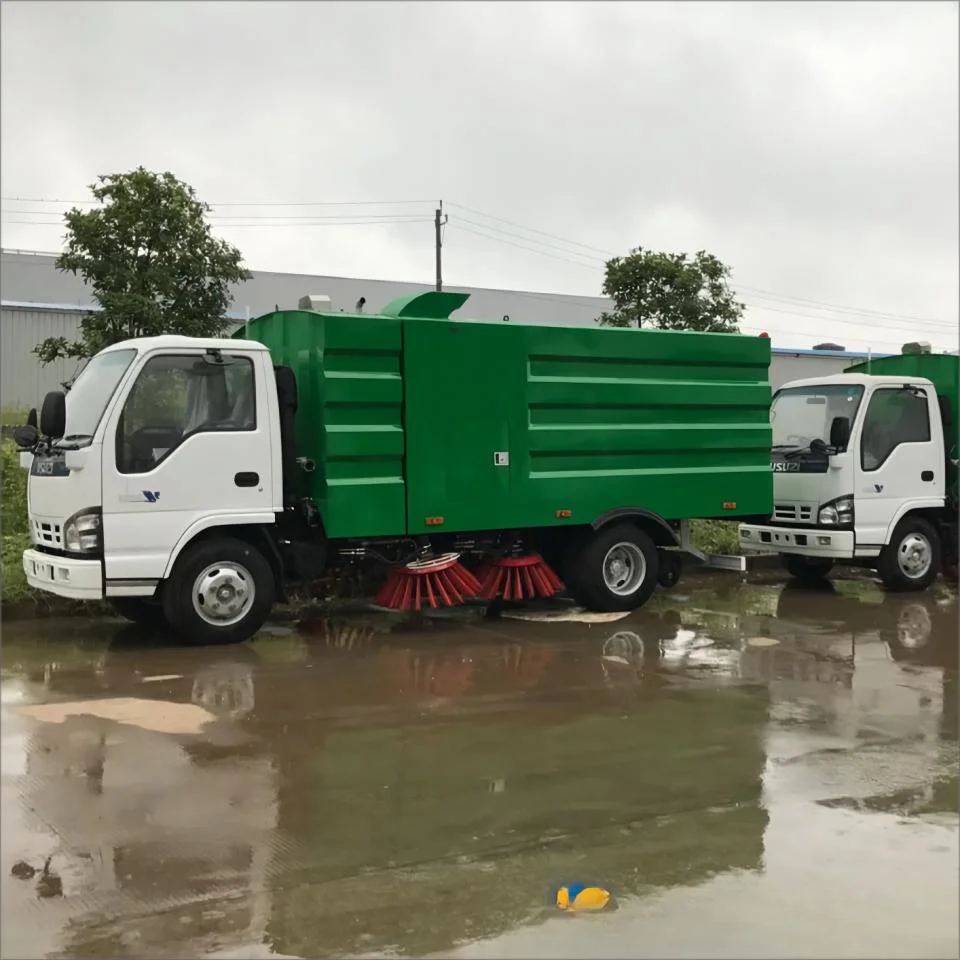 Road Dust Cleaning Machine Road Sweeper Truck 4X2 Street Vacuum Cleaner New Brand Factory Price