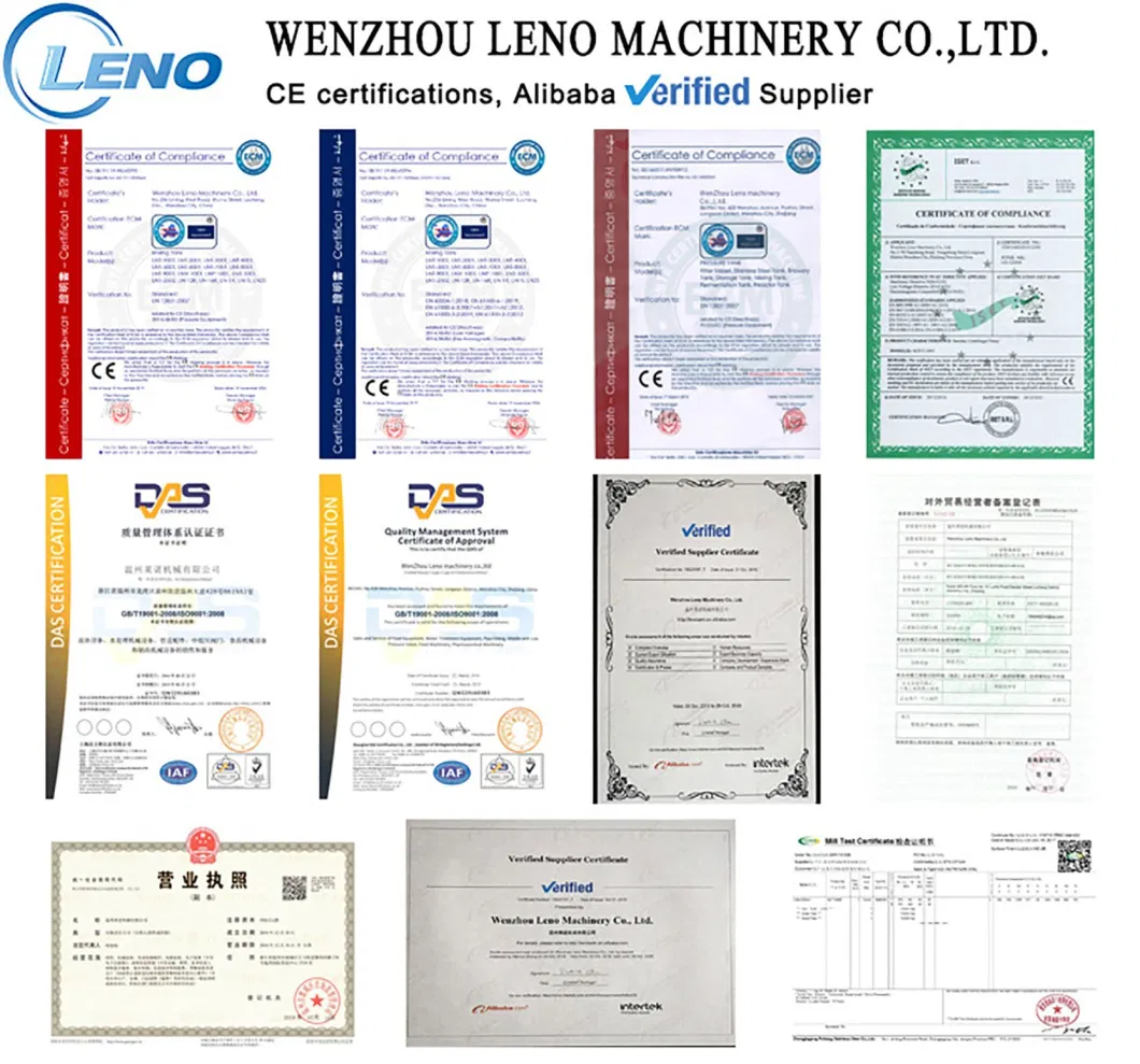 Leno Price Liquid Storage Emulsifying Drum Disperser Homogenizer Tank Electric Steam Heating Mixer Jacketed Vessel Agitator Reactor Stainless Steel Mixing Tank