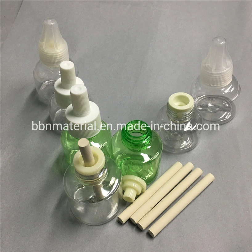 Customized Adjustable Porosity High Strength and Quality Porous Wooden Wick 45ml Mosquito Liquid Refill Bottle