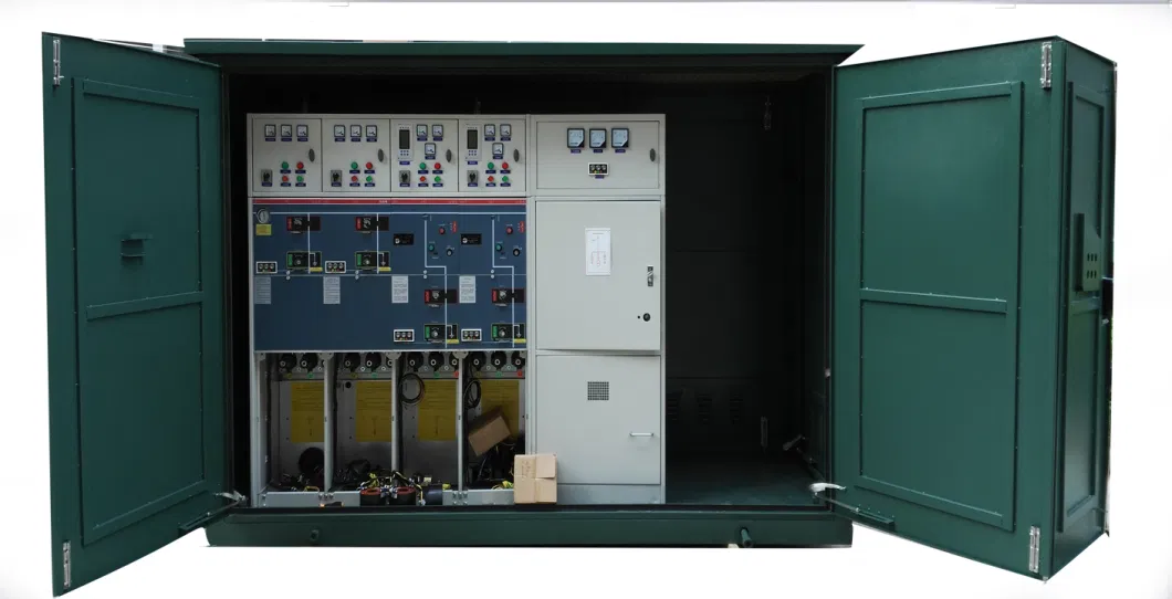 10kv Outdoor (with switch) Cable Distribution Box, Switch Substation, Power Distribution Box, Sf6 Gis Switchgear, Ring Main Unit Cabinet