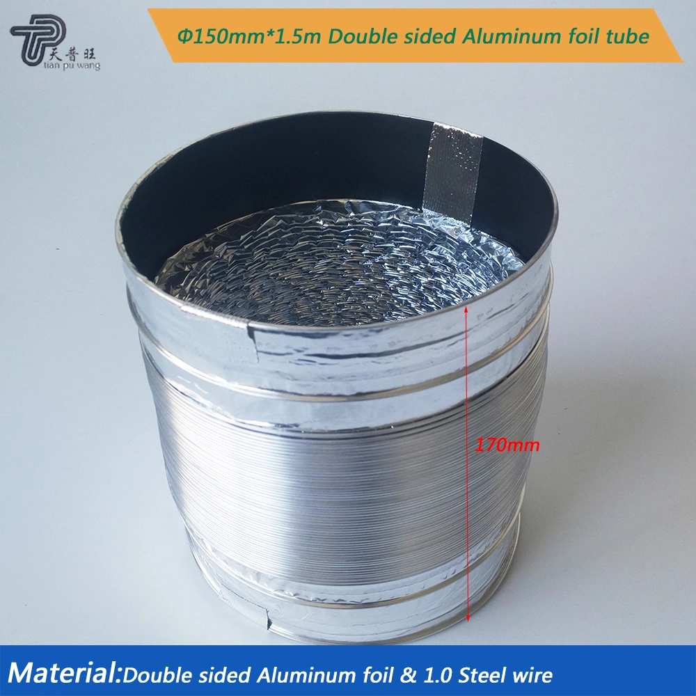 HVAC Flexible Hose Aluminum Foil Air Duct for Ventilation System