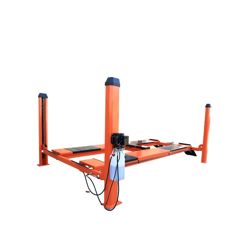 Car Four Pillar Lift, Four Wheel Positioning Elevator, Dedicated Positioning Lifting Platform for Automotive Maintenance and Positioning Equipment