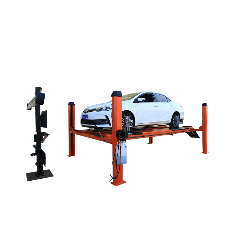 Car Four Pillar Lift, Four Wheel Positioning Elevator, Dedicated Positioning Lifting Platform for Automotive Maintenance and Positioning Equipment