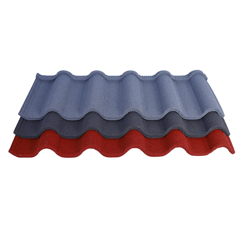 Noise Reduction Thermal Insulation Deep Pit Roman Tile Stone Roof Sheet