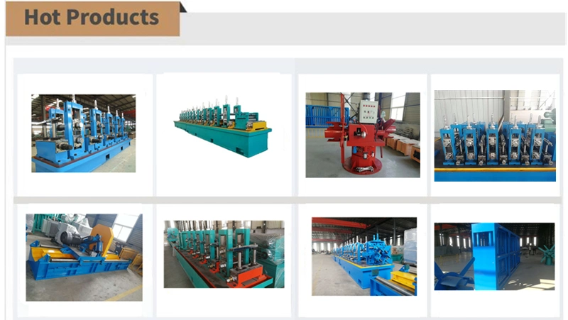 Round Steel Carbon Steel Pipe Making Machine Making Line