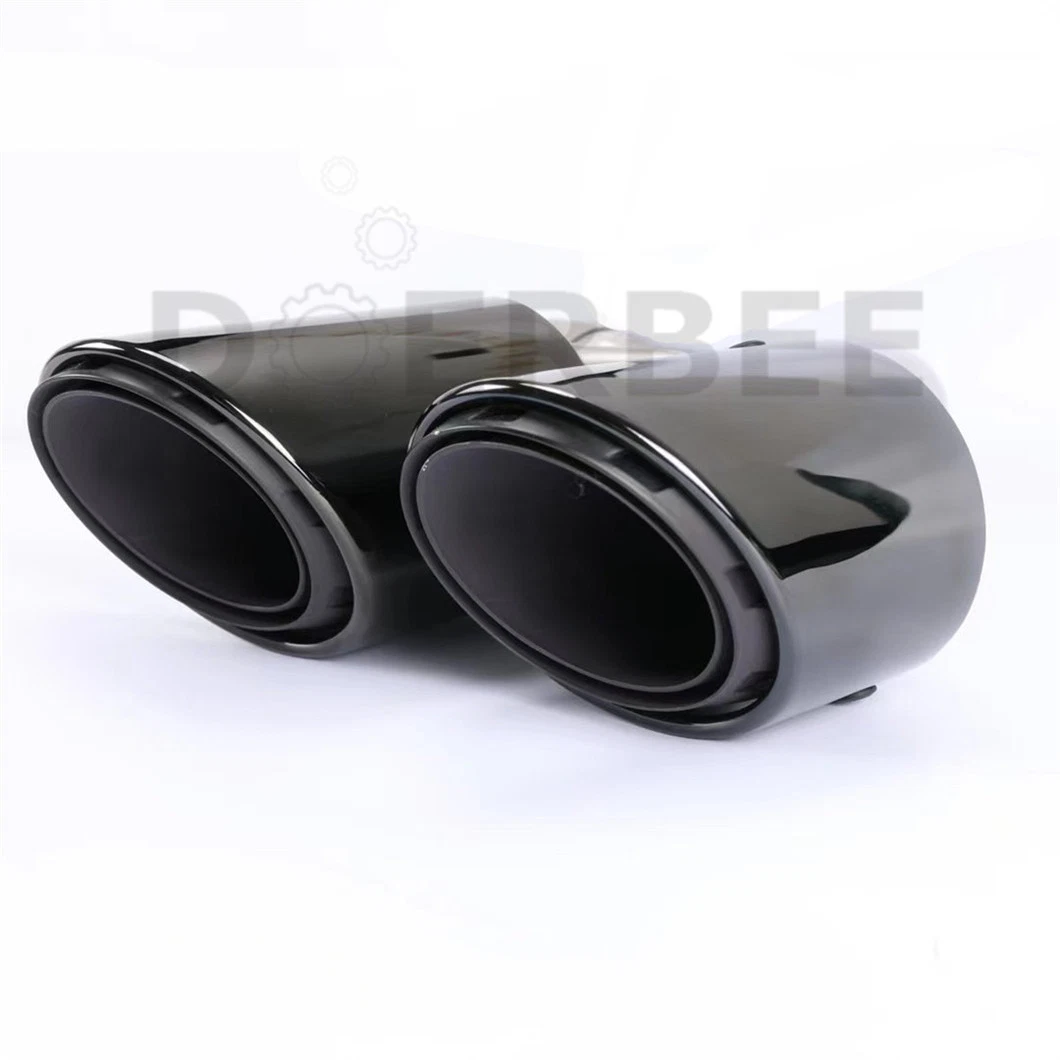 Auto Parts Exhaust System Sports Tail Throat Car Stainless Steel Double