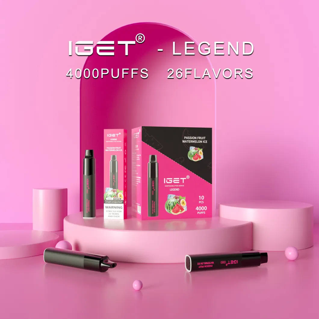 Get Legend Vape 4000 Puffs 1350mAh with 12ml Capacity