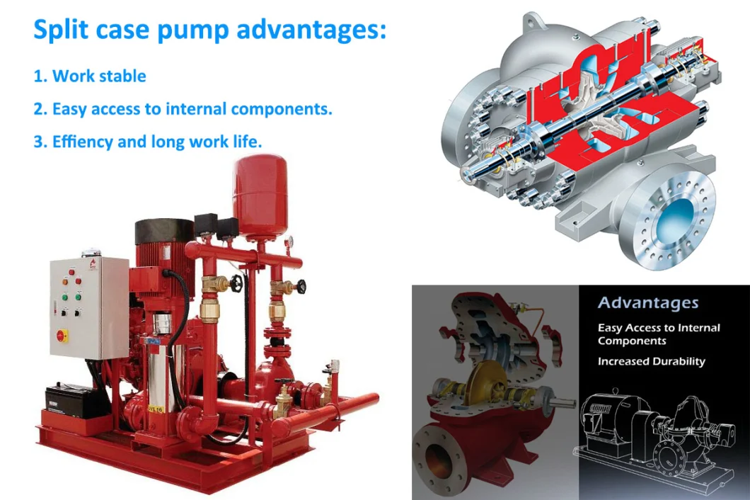 Tpow Horizontal Double Suction Split Case Pump