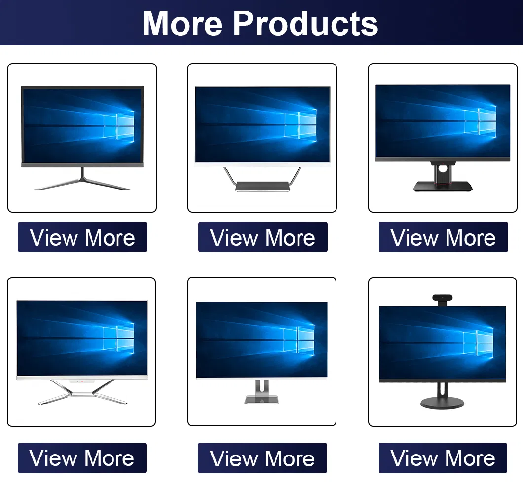 Wholesale Rotate All in 1 Capacitive Screen Desktop All in One Gaming 23.8 Inch PC Full Set PC Computer