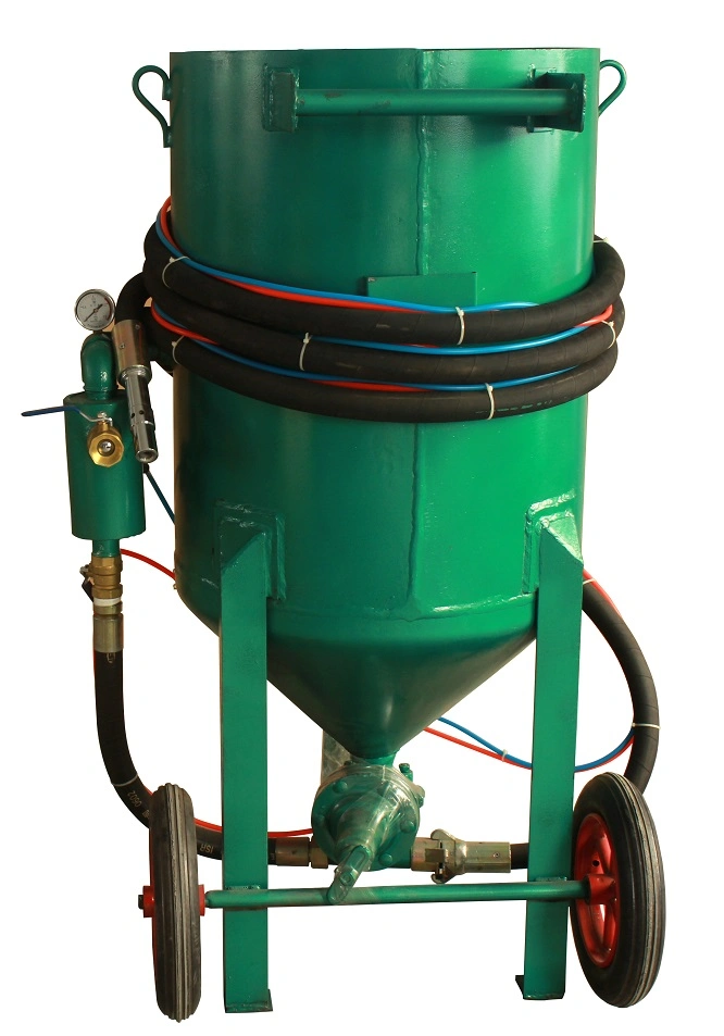 Portable Pressure Sandblasting Pot 100L 200L 300L