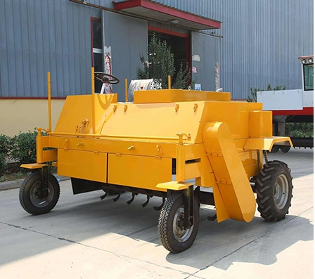 Gate Mushroom Fertilizer Compost Turner Machine