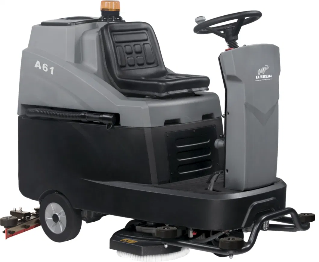 Elerein A61 Ride-on Floor Scrubber for Large Venues with Light Touch Panel