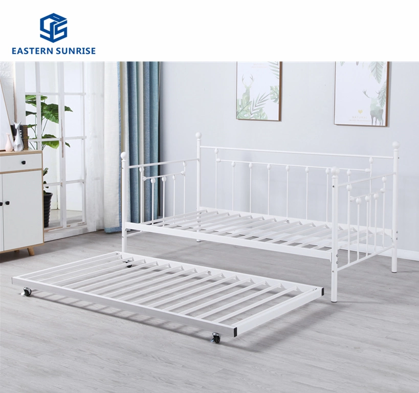 Heavy Duty Daybed, Steel Slats Support Bed Frame for Living Room Bedroom