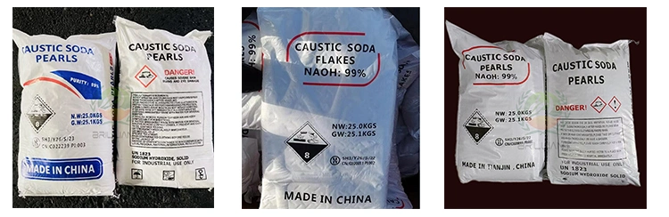 Factory Supplier Textile Dyeing Usage 99% Sodium Hydroxide Caustic Soda for Paper Making