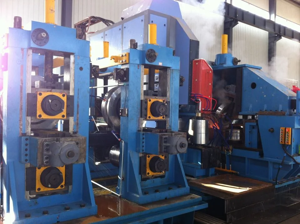 Round Steel Carbon Steel Pipe Making Machine Making Line