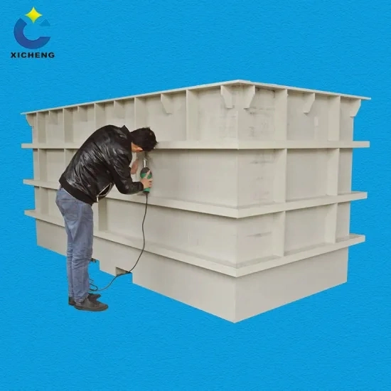 Acid and Alkali Resistant PP Polypropylene Acid Pickling Tanks