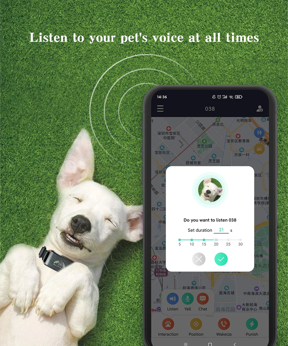 Anti-Lost Tracking Device for Pets Dog GPS Tracker Coban 201 Animal Trackers Real Time Positioning Detector