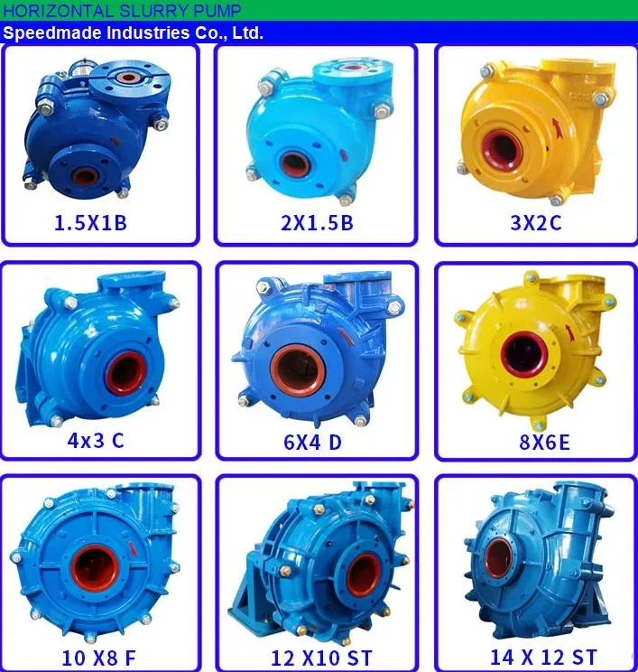 Factory Suction Pump Dredger Pump Gravel Pump 6 Inch 8 Inch Dredger