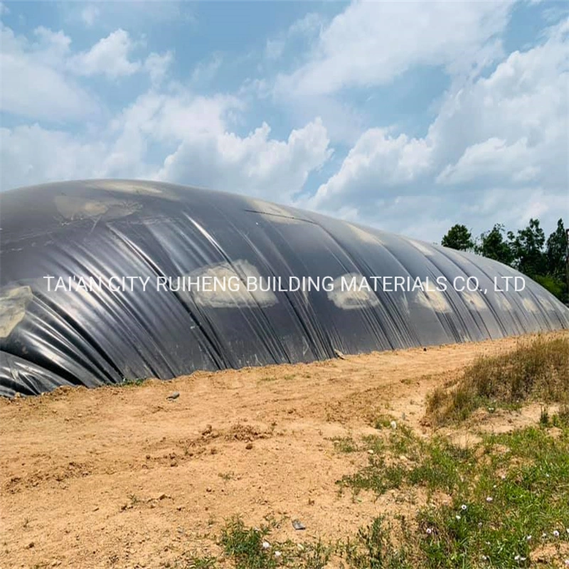 0.5mm/1mm/1.5mm/2mm 500 Microns High Density Black HDPE Geomembrane for Fish Pond/Agriculture/Dam/Landfill/Lake/Biogas/Aquaculture Project