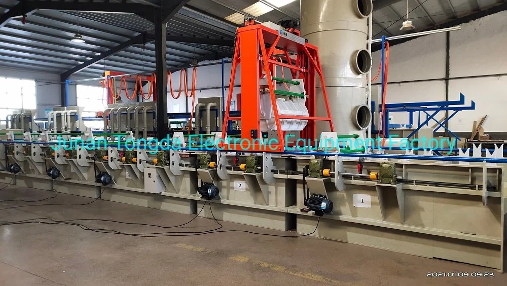 Tongda11 Zinc Plating Tank for Electroplating Equipment Barrel / Hang Electroplating Machine