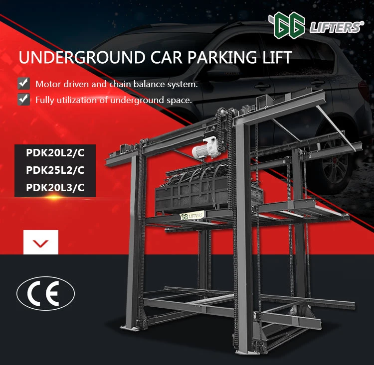 garage equipment underground parking lift platform