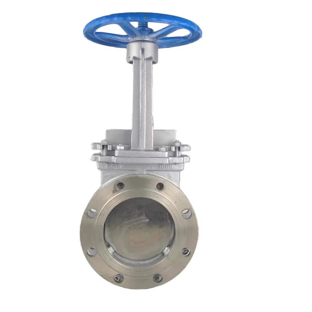 Sewage Stainless Steel Cast Iron Manual Gate Valve Knife Type Gate Valve