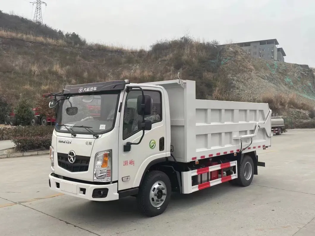 Reliable Easy Maintenance Cheaper Dayun 4X2 Chassis 8 Cubic Easy Loading Self-Dumping with Automated Hydraulic Dump System Garbage Truck