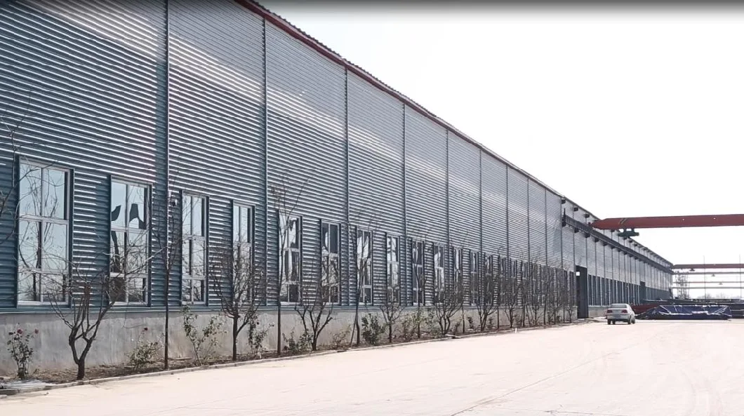 Prefabricated Designed High Quality High Rise Durable Galvanized/Painted Portal Light Steel Farme Warehouse Storage Shed Workshop Building Steel Structures