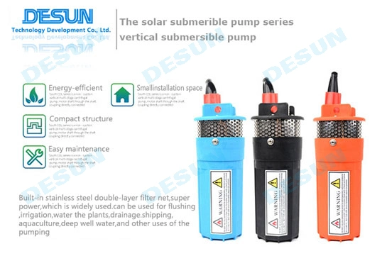 12V24VDC Solar Pump Deep Well Pump Deep Well Water Intake Professional and Efficient