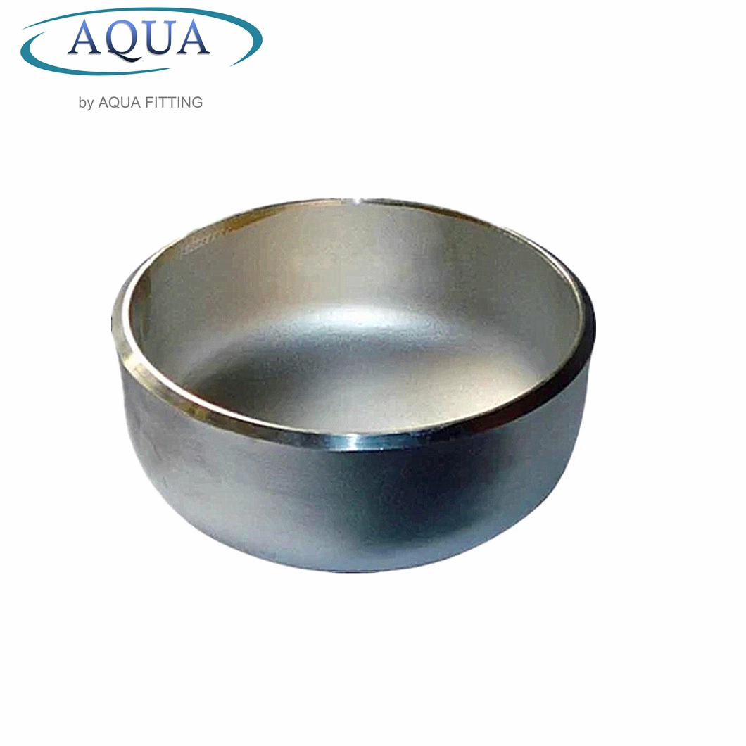 High Quality Stainless Steel Seamless Pipe Cap SS304/316