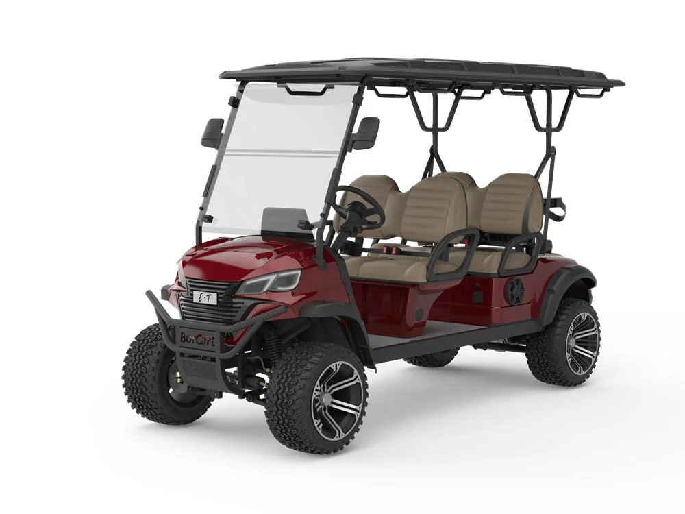 Borcart Golf Carts 4 Seater Club Car Golf Cart with Acid Lithium Battery