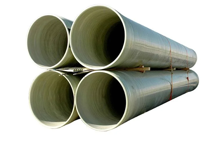 Gains Thin Wall Fiberglass Pipe Manufacturers FRP Round Rectangular Pipe China Chemical FRP Composite Pipeline