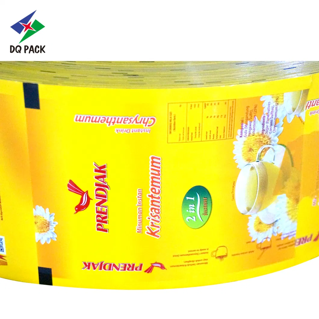 Lemon Gree Black Tea Packing Automatic Packaging Roll Film Factory Price