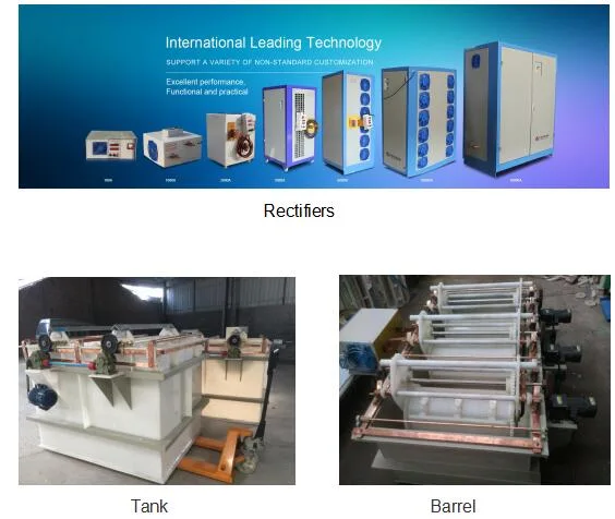 Pickling/Electroplating/Galvanized/Zinc Plating Machine with Rectifier