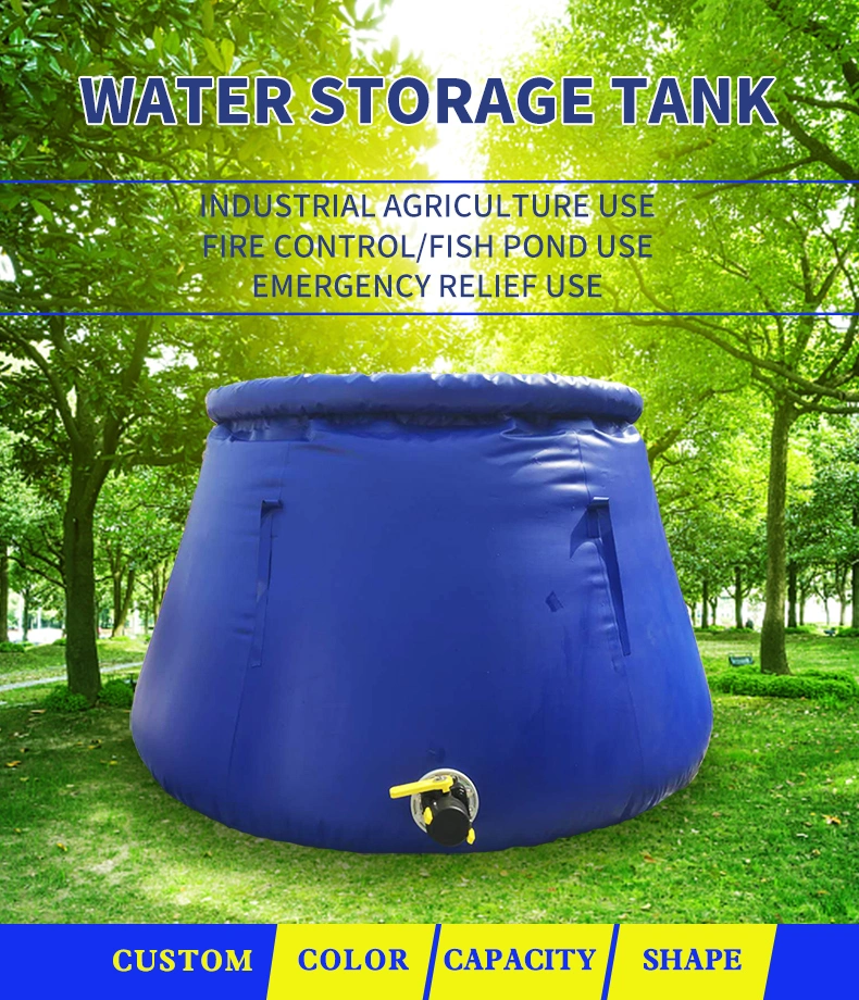 Industrial Use Machinery Oil/Chemical Oil/Waste Oil Storage Convenient Collapsible Anti Corrosion PVC Water Tank