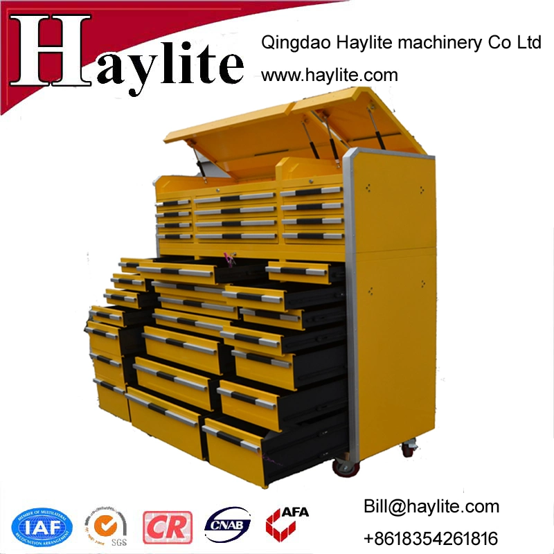 72 Inch Metal Rolling Tool Box Chest Roller Cabinet with Tools Sets