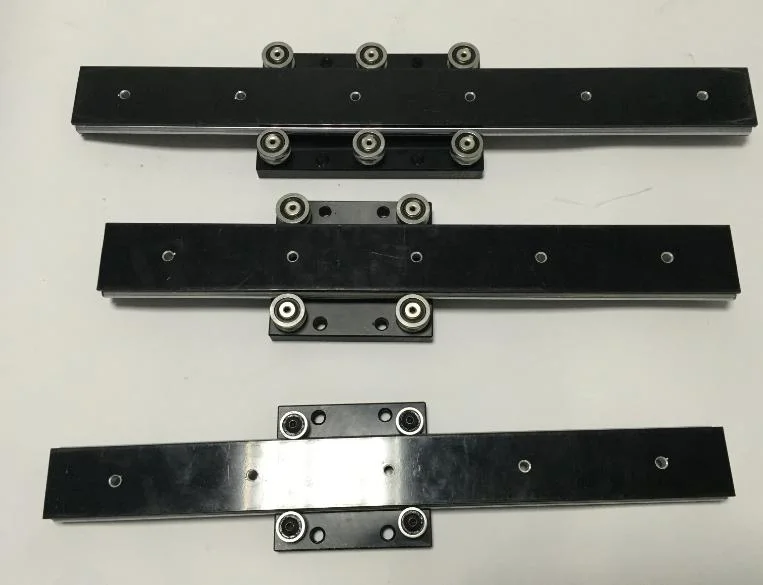 Furniture Guide Track Slider Double Axis Roller Silent Rail Drawer Track Osg10 Osg30 Osg35uu